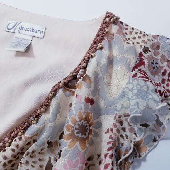 Y2K Metallic Stripes Midi Dress by Dressbarn - Picture 10 of 12